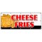 Signmission CHEESE FRIES BANNER SIGN french fries bacon cheddar cheese ranch melted B-120 Cheese Fries - alternate 1
